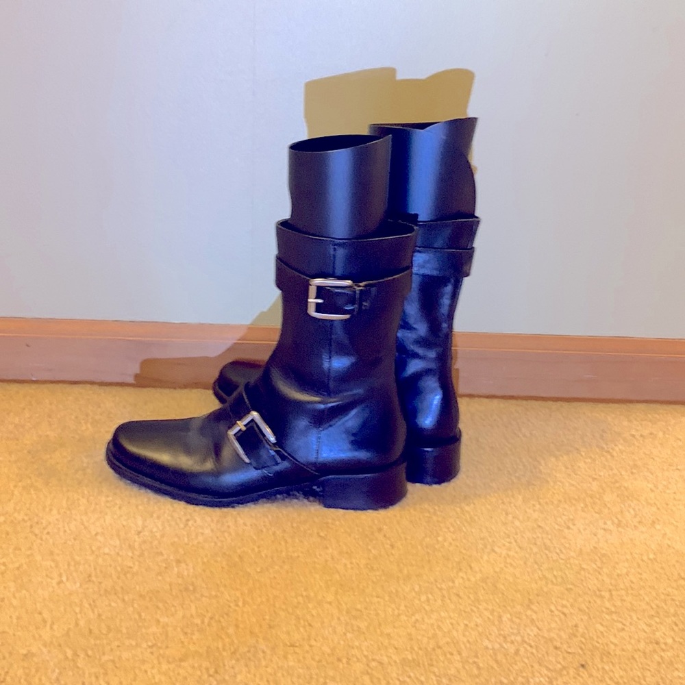 Nickels zip-up, dress boots